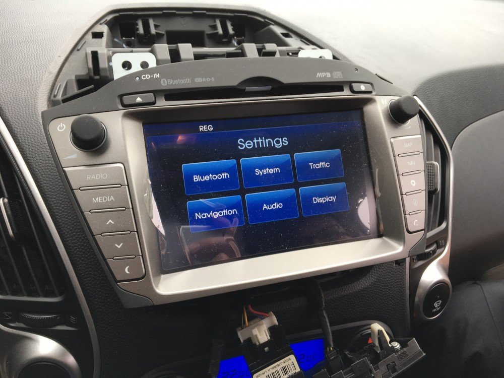 Reparación del Navegador del Hyundai IX35