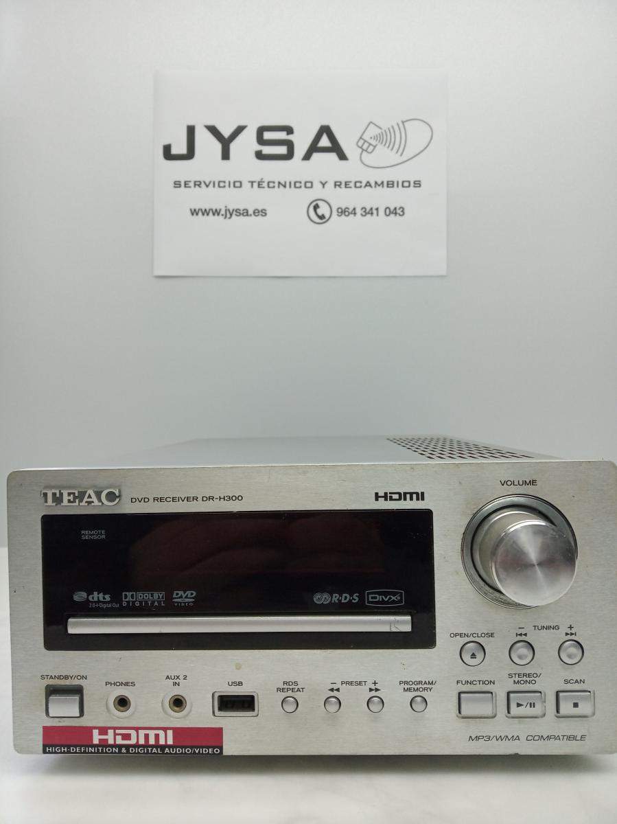 Reparaciones para TEAC DR-H300
