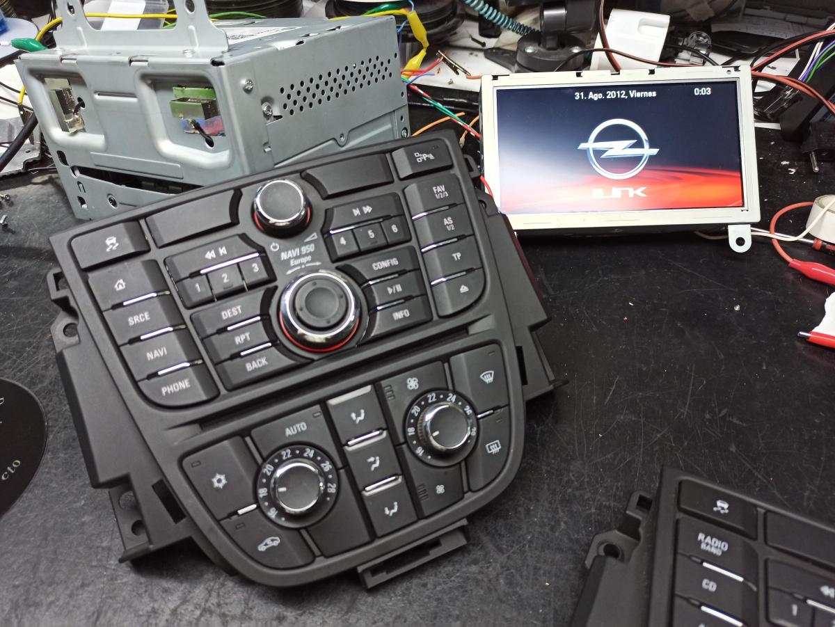 Unidad de radio de opel