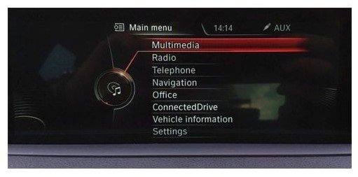 Menu de multimedia