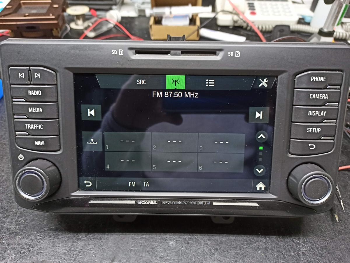 Unidad de radio Scania