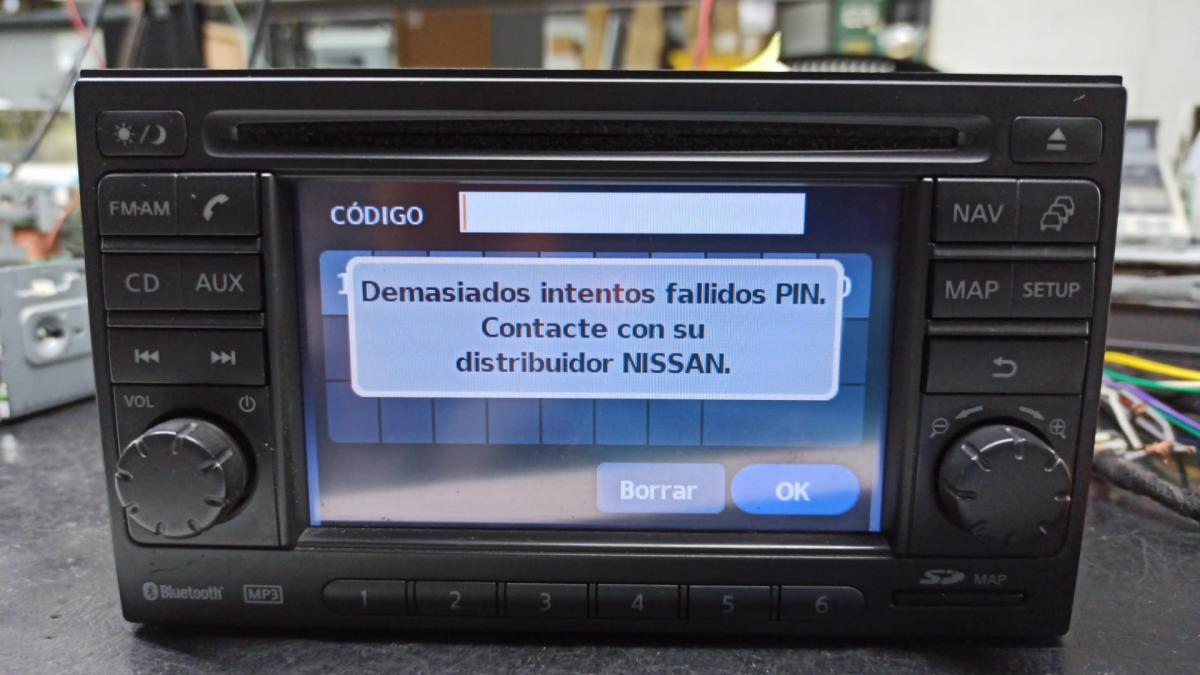 Unidad desmontada